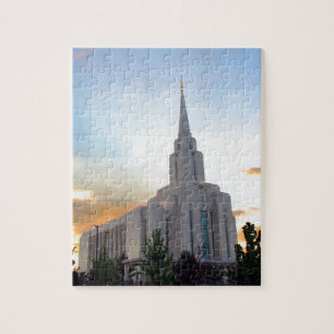 Puzzle Temple LDS mormon Oquirh Mountain Utah