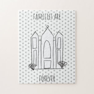 Puzzle Temple mormon simple moderne de Salt Lake City LDS