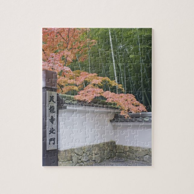 Puzzle Temple Tenryuji Porte Nord (Vertical)