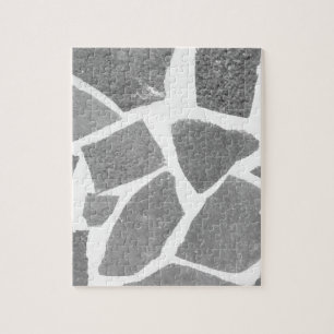 Puzzle Tendance gris blanc Carrelage Motif, briques de pi
