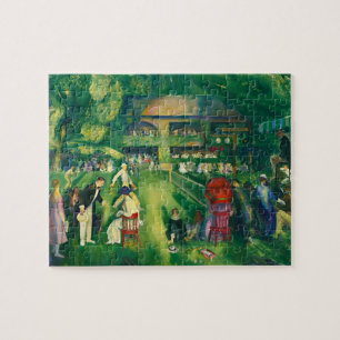 Puzzle Tennis à Newport par George Bellows