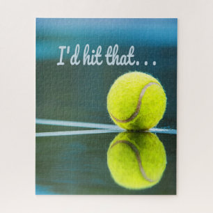 Puzzle Tennis-ball je frappais ce cadeau drôle