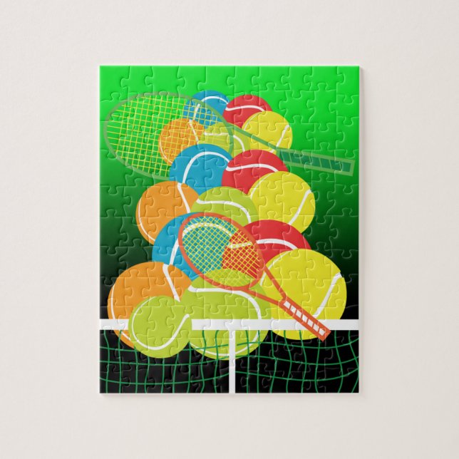 PUZZLE TENNIS FRENZY NET (Vertical)