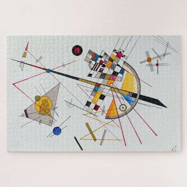 Puzzle Tension Delicate No.85, Wassily Kandinsky (Horizontal)
