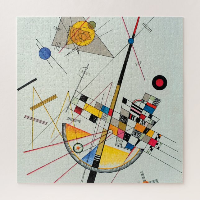 Puzzle Tension délicate par Wassily Kandinsky (Vertical)