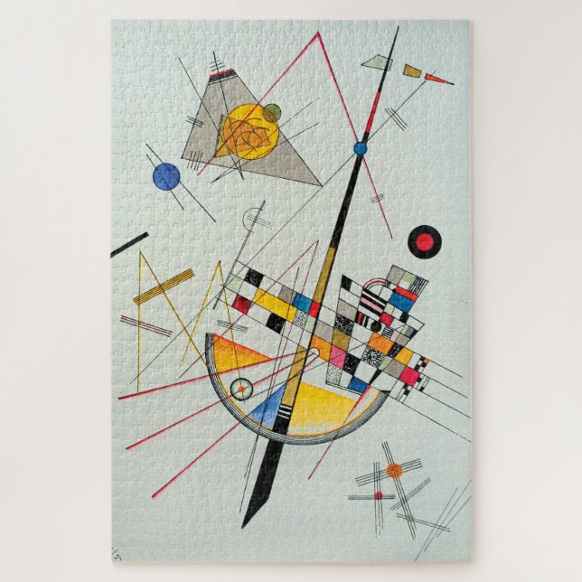 Puzzle Tension délicate par Wassily Kandinsky (Vertical)