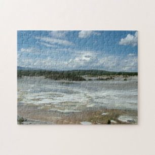 Puzzle Terrain chaud du parc national Yellowstone, geyser