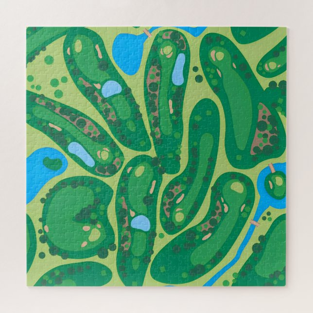 Puzzle terrain de golf par green paysage parfait (Horizontal)