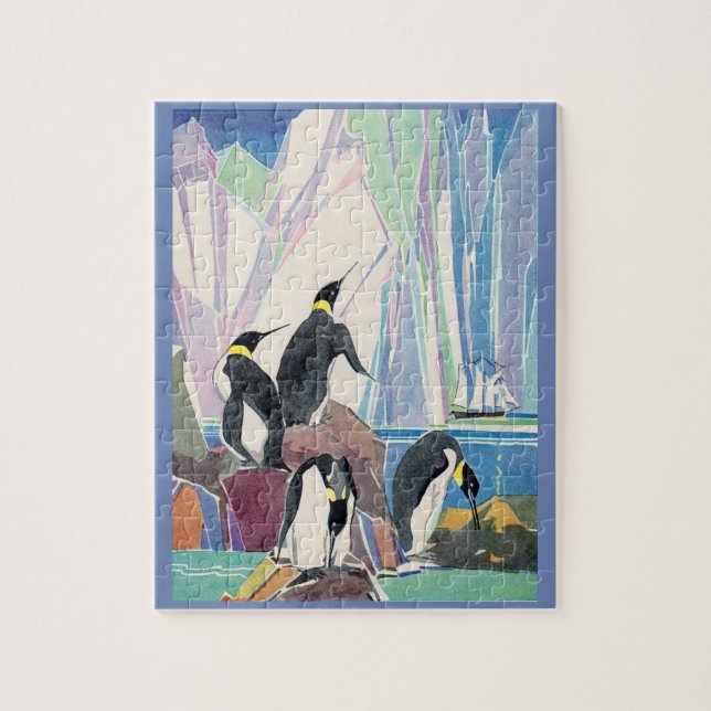 Puzzle terrain de pingouin (Vertical)