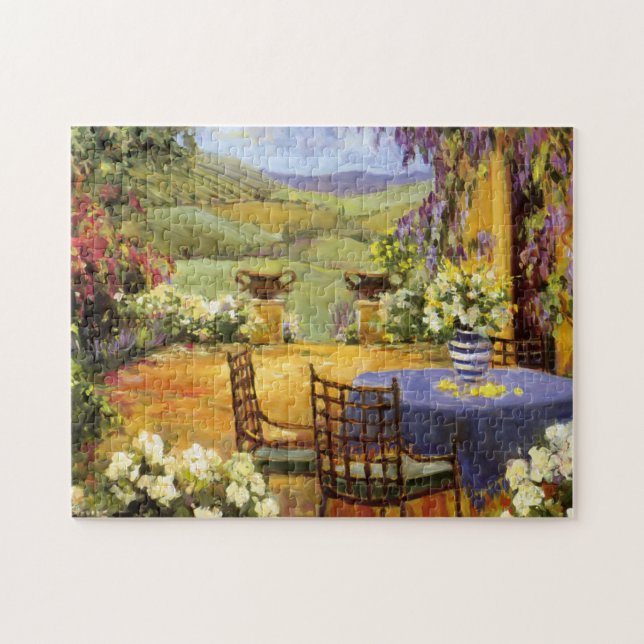 Puzzle Terrasse de campagne (Horizontal)