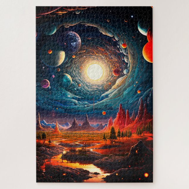 Puzzle Terre Artsy (Vertical)