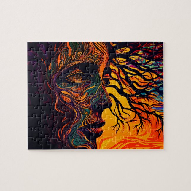 Puzzle Terre mère en arbre (Horizontal)