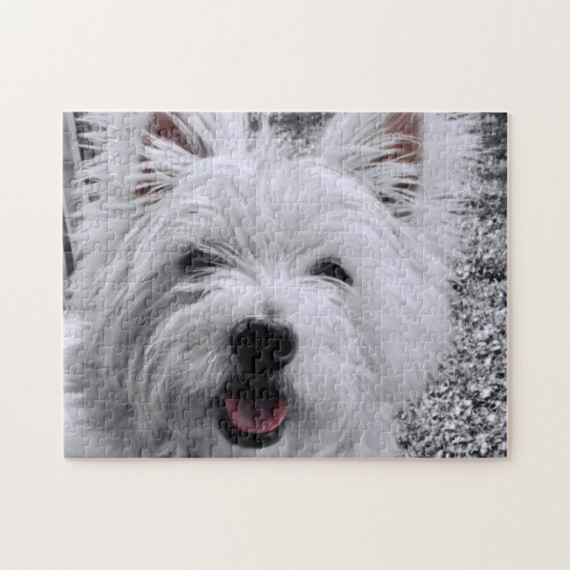 Puzzle Terrier des montagnes occidental (Horizontal)