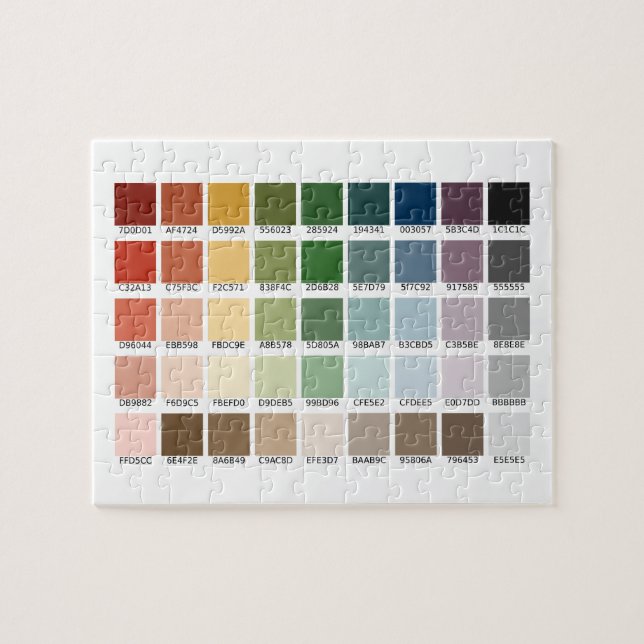 Puzzle Test de couleur (Horizontal)