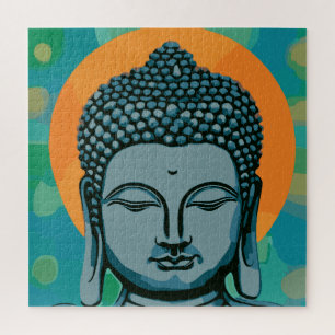 Puzzle Tête de bouddha zen