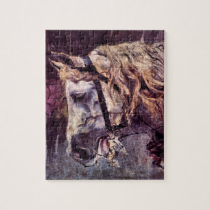 Puzzle Tête de cheval par Giovanni Boldini, Art ancien