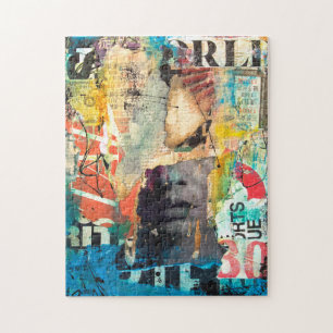 Puzzle Tête de collage