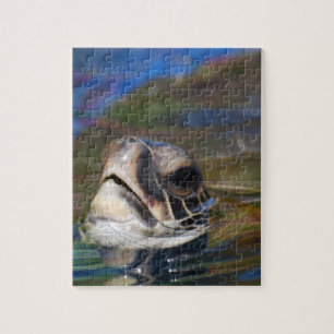 Puzzle Tête de tortue