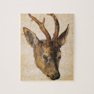 Puzzle Tête d'un stade (animal sauvage) (par Albrecht Dur