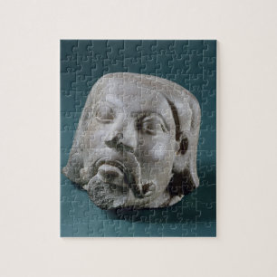 Puzzle Tête polie de grès d'un étranger, Sarnath, 3èm