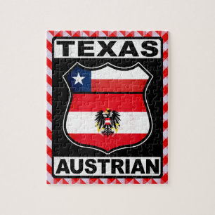 Puzzle Texas Austria American Jigsaw