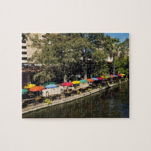Puzzle Texas, Riverwalk, dîner au bord de la rivière (Horizontal)