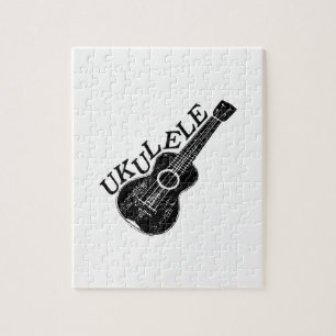 Puzzle Texte Et Image Ukulele