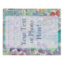 Texte personnalisé ou photo art Abstrait