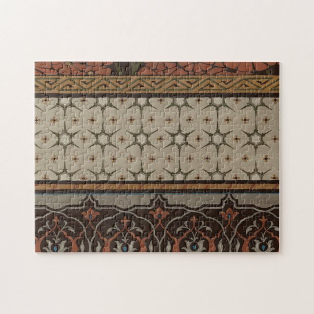 Puzzle Textile d'origine avec Motifs décoratifs (Horizontal)
