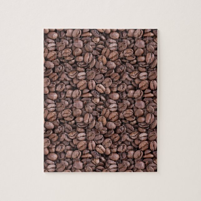 Puzzle Texture de grain de café (Vertical)