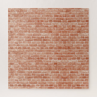 Puzzle Texture de vieux mur en brique rouge.