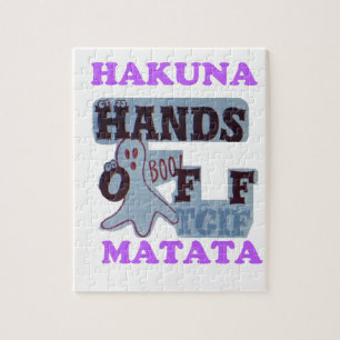 Puzzle TGIF Hakuna Matata mains off Boo Drôle Visage