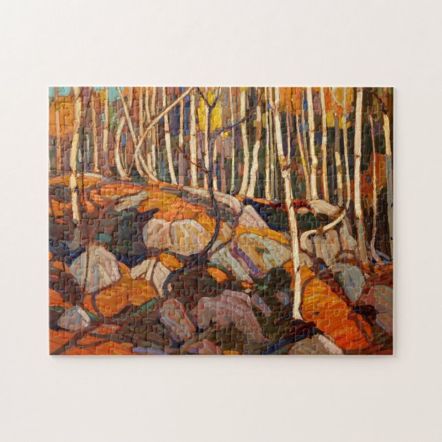 Puzzle The Birch Grove, automne 1915-1916 par Tom Thomson (Horizontal)
