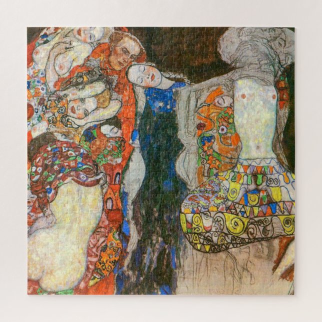 Puzzle The Bride | Gustav Klimt | (Vertical)