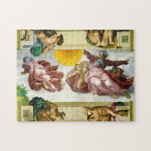 Puzzle The Creation of the Sun by Michelangelo