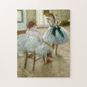 Puzzle The Dance Lesson by Edgar Degas