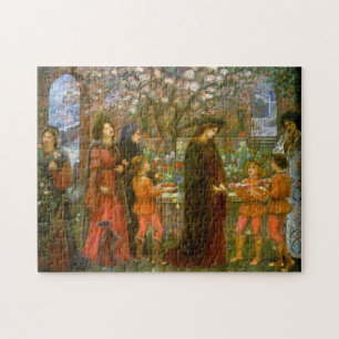 Puzzle The Enchanted Garden by Maria Spartali Stillman