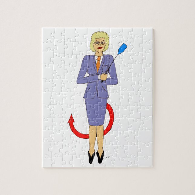Puzzle The Evil Teacher (Vertical)