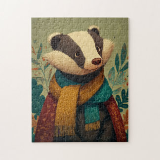 Puzzle The Gentle Badger
