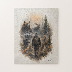 Puzzle The Hunter , Dans le silence sauvage