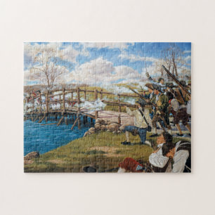 Puzzle The Shot Heard 'Round the World Battle of Concord 