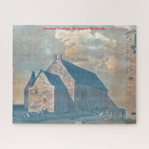 Puzzle The Tower at Old Kilcullen. Christmas Greetings Ji