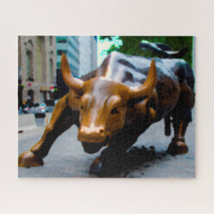 Puzzle The Wall Street Bull New York.