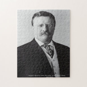 Puzzle Theodore Roosevelt 26ème Président de l'Amérique.