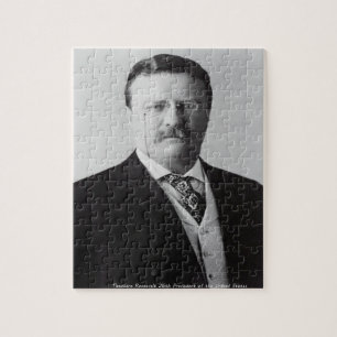 Puzzle Theodore Roosevelt 26ème Président de l'Amérique.