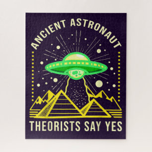 Puzzle Théoristes des astronautes anciens disent oui Théo