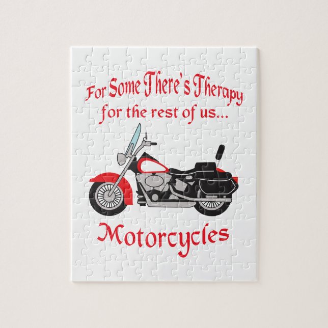 PUZZLE THÉRAPIE À MOTO (Vertical)