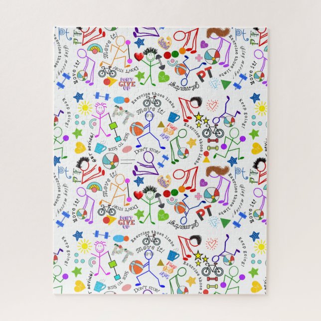 Puzzle Thérapie physique (Vertical)