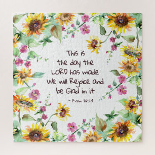 Puzzle This is the Day the Lord has Made Psalm 118:24