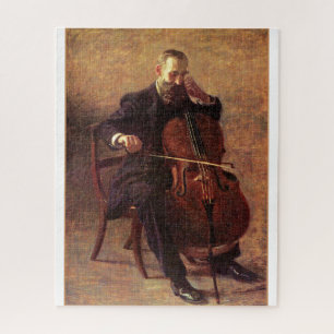 Puzzle Thomas Eakins peinture, The Cello Player,